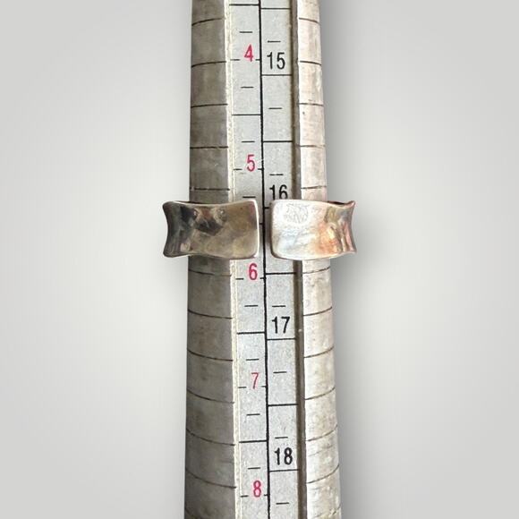 MINI CYBER HIDDEN HILLS STERLING SILVER 925 RING sz 5,5 - Picture 7 of 9